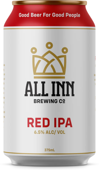 All Inn Brewing Mutiny Red IPA Can 4X375ML