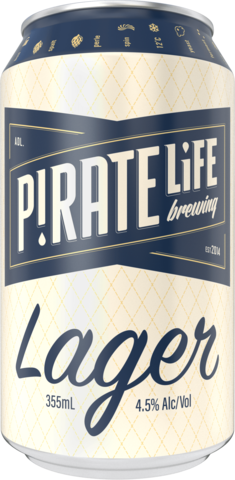 Pirate Life Brewing Port Local Lager 355ML Can