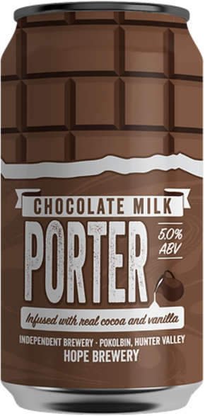 Hope Chocolate Milk Porter Can 4X375ML