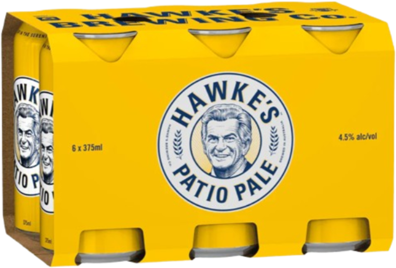 Hawkes Patio Pale Ale Can 6X375ML