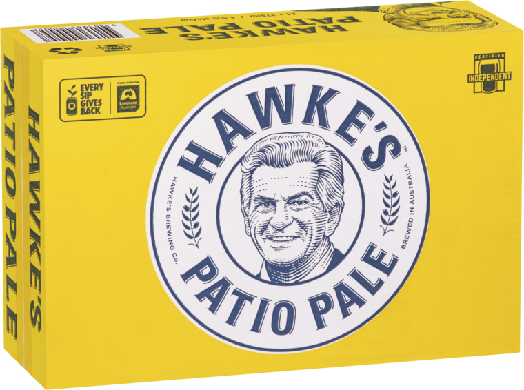 Hawkes Patio Pale Ale Can 24X375ML