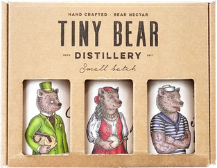 Tiny Bear Trio Gift Box Gin 200ML