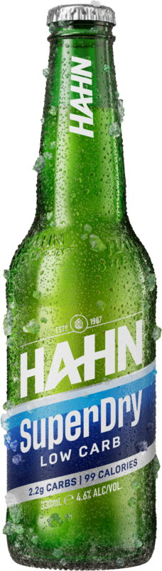 null Hahn Super Dry 4.6% Bottle 24X330ML