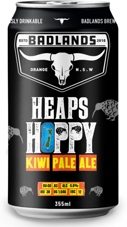 Badlands Heaps Hoppy Pale Ale Can 4X355ML