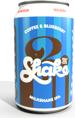 3 Ravens Coffee  Blueberry Shake Can 1X375ML