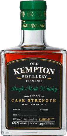 Old Kempton Tasmanian Cask Strength Whisky 500ML