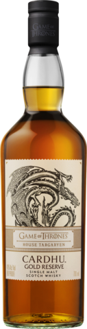 Game Of Thrones House Targaryen - Cardhu Gold Reserve  Limited Edition Scotch Whisky 700ML
