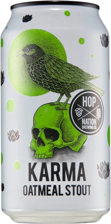 Hop Nation Karma Oatmeal Stout Can 1X375ML