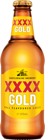  XXXX Gold 3.5% Bottle 24X375ML