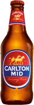  Carlton Mid Bottle 24X375ML