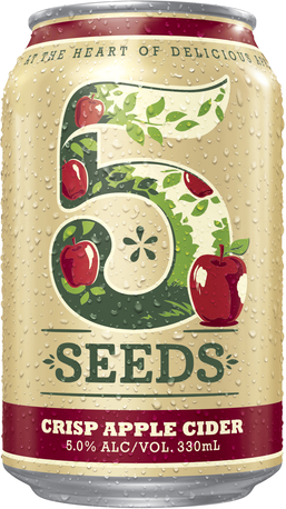 5 Seeds Crisp Can 6X330ML