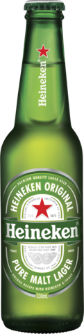null Heineken Full Strength 24x330mL Bottle Carton
