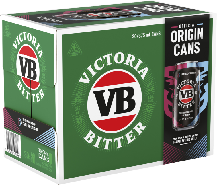  Victoria Bitter Can 30X375ML