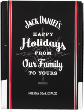 Jack Daniels Holiday Countdown 12X50ML