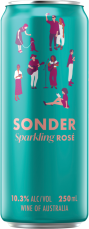 Sonder Sparkling Rose Can 4X250ML