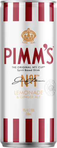 Pimm's & Lemonade 250ML X 4