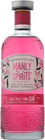 Manly Spirits Lily Pilly Pink Gin 700ML