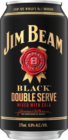 Jack Daniels Double Jack & Cola Can 10X375ML - Liquor Legends