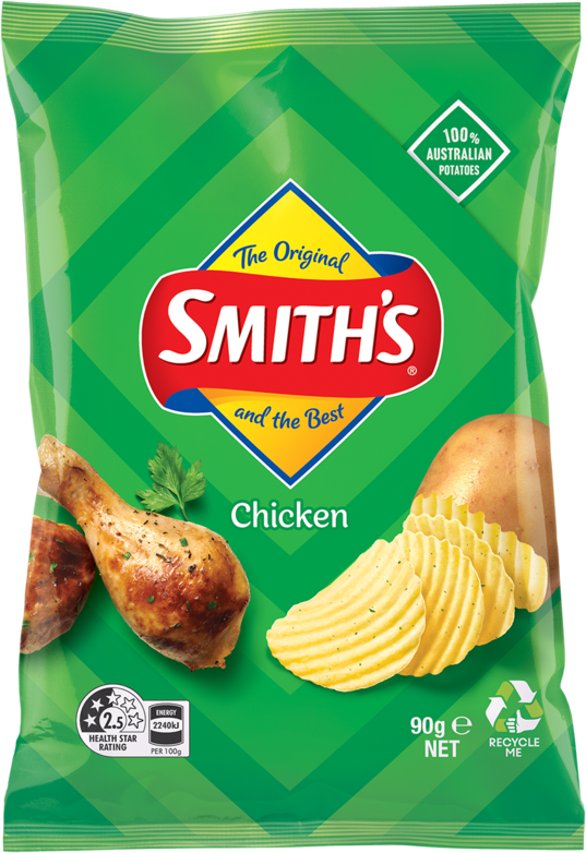 Smiths Crinkle Chicken 90GM