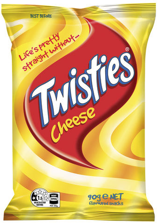 Smiths Twisties Cheese 90GM
