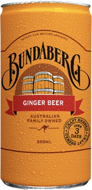 Bundaberg Ginger Beer Can 1X200ML
