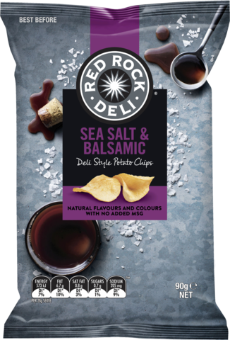 Red Rock Sea Salt & Balsamic Vinegar 90GM
