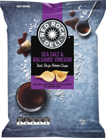 Red Rock Salt & Vinegar 165GM