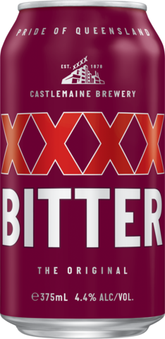  XXXX Bitter Can 24X375ML