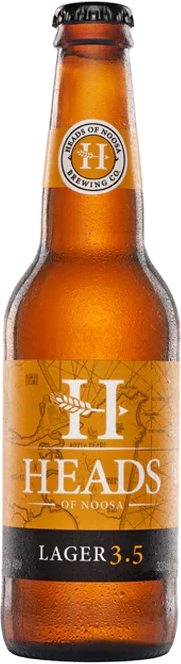 Heads Of Noosa Lager 3.5% Btl 1X330ML