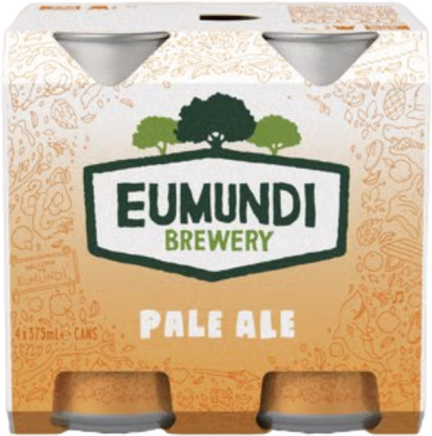 Eumundi Pale Ale Mid 3.5% Can 4X375ML