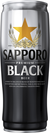 Sapporo Premium Black Beer Can 3X650ML