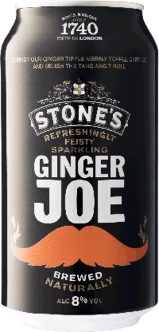 Stones Ginger Joe Can 1X375ML - Liquor Legends