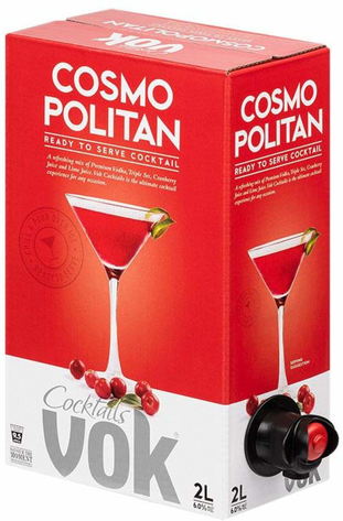 VOK Cocktail Cosmopolitan Cask 2LT - Liquor Legends