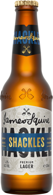 James Squire Broken Shackles Lager Bottle 24X345ML