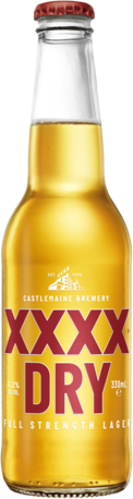XXXX Dry Bottle 1X330ML