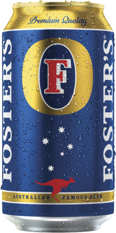 Fosters Lager Can 1X375ML - Liquor Legends