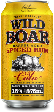 Wild Boar Rum & Cola 15% Can 3X375ML