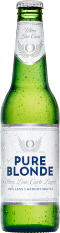 null Pure Blonde Bottle 24X355ML