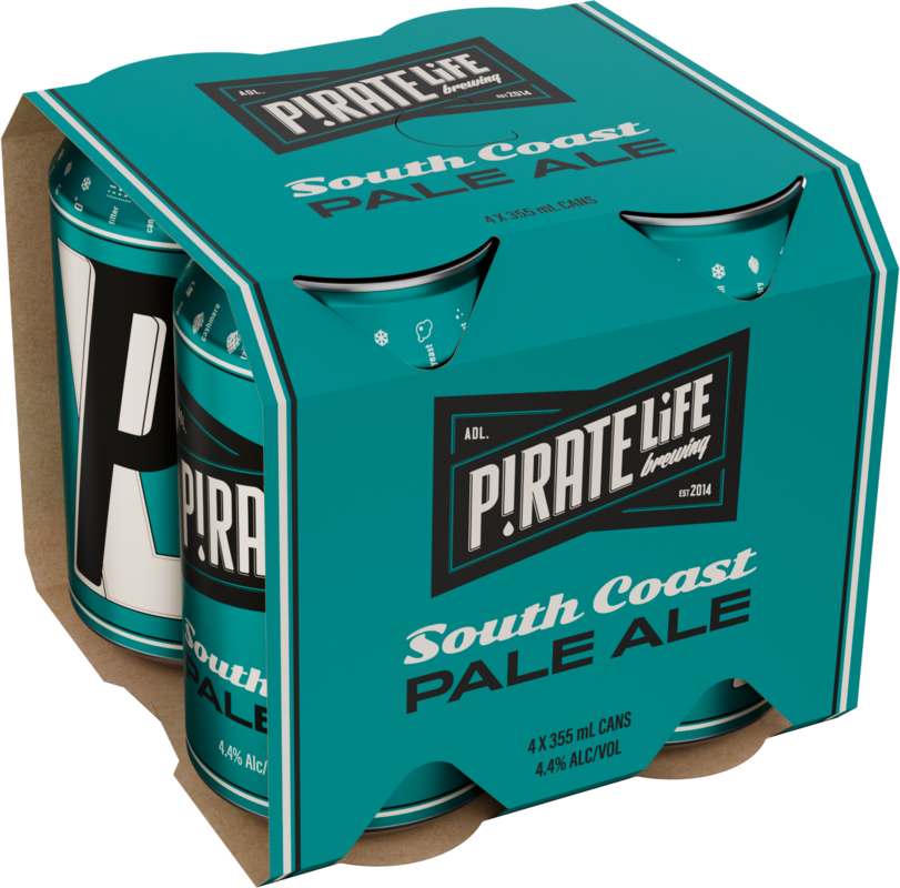 Pirate Life South Coast Pale Ale Can 4X355ML