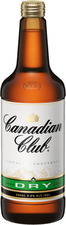 Canadian Club & Dry 4.8% Tall 3X500ML