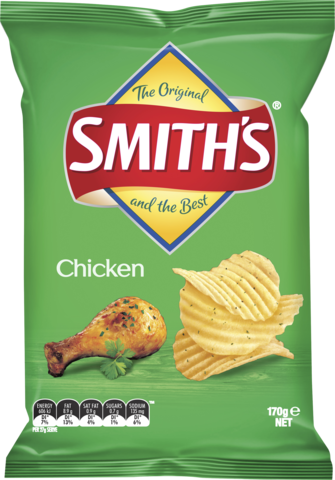  Smiths Crinkle Chicken 170GM