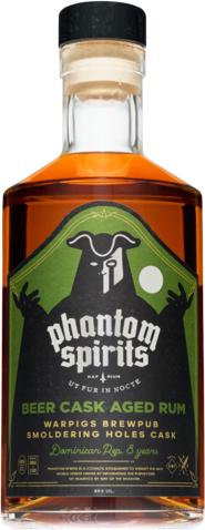 Phantom Spirits Warpigs Brewpub Smoldering Holes 8YO Rum 500ML