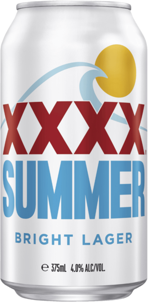 XXXX Summer Bright Can 30X375ML