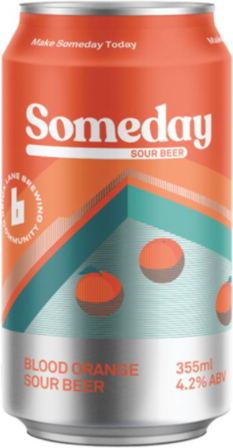 Brick Lane Someday Sour Blood Orange Can 16X355ML