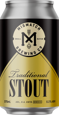 Mismatch Traditional Stout Can 16X375ML