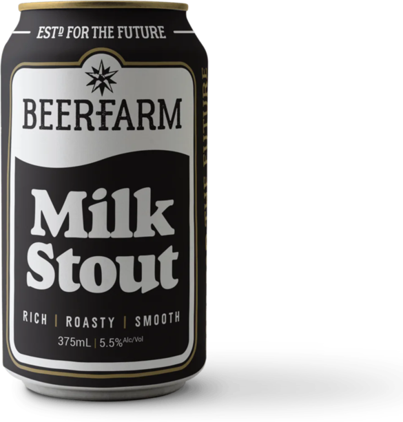 Beer Farm Milk Stout Can 1X375ML