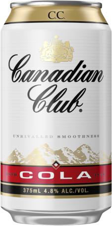 Canadian Club & Cola 4.8% Can 3X10X375ML