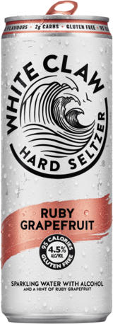 White Claw Seltzer Ruby Grapefruit Can 24X330ML
