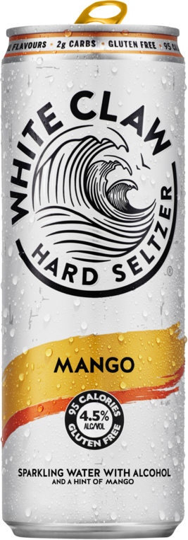 White Claw Seltzer Mango Can 24X330ML