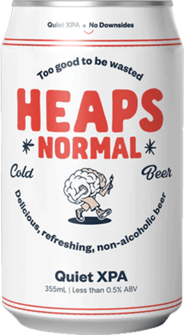 Heaps Normal Quiet XPA Can 4X375ML